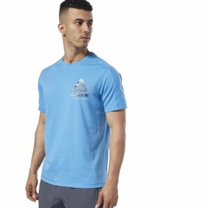 Reebok One Series Training Speedwick T Shirt Herren - Blau - DE 329-KES